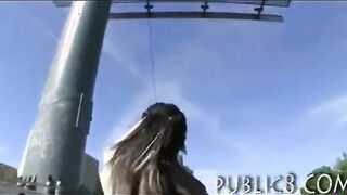 Redhead Czech girl pussy and asshole ripped hard for cash