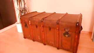 Dude almost ripped her tiny asshole