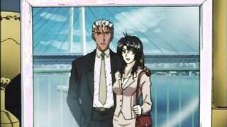 Throbbing stiff cock pounds young hentai girls tight pussy