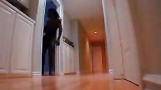 Guy Stripping And Licking Hot Ebony Ass