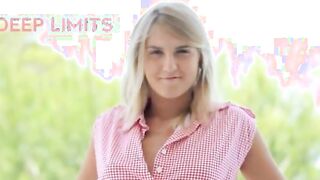 Brainparking blonde gives horny blowjob