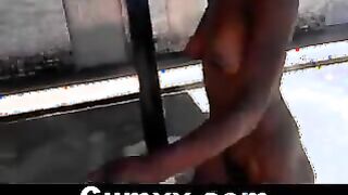 Hot Ghetto Slut Nude Outdoor