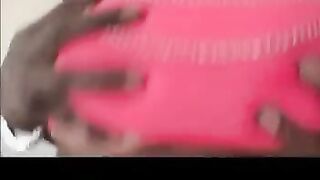 Big Oiled Ebony Juggs Fucked And Cum On Tits