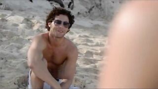 outdoor sexy trio sex