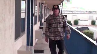 Superb, jolly blonde babe sucks that