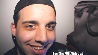 Claudio Loves cock so much he comes by the glory hole alot