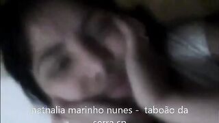 novinha nathalia marinho nunes taboao 20 años