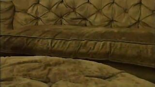 Hot blonde girl slams stiff cock