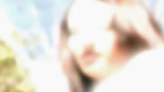 Wild babe rides hard pole