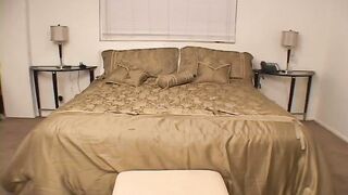 Big-tits ebony girl cums over thick package