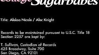 Aleksa Nicole Takes An Intense Fucking Session