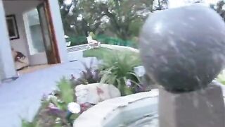 2 Fabulous Blonde And Brunette Whores Screw This Huge Penis