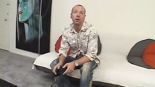 Captivating Blonde Hottie Does Two Eager Dicks