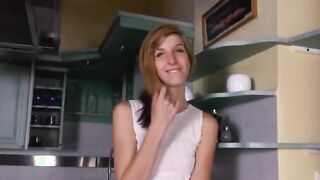 Gyno gaping of beautiful czech babe