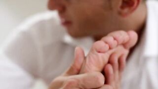 Horny young coed enjoying mens service