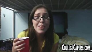 Amateur college blowjob 