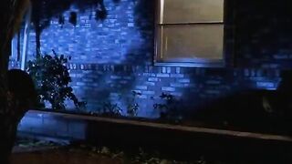 Hunk rides two hot babes on the sofa