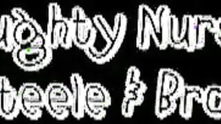 Milf nurses taking the juice from their patient