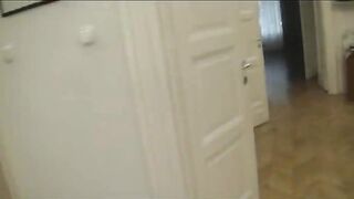 Ivetts pussy hammered by a massive cock