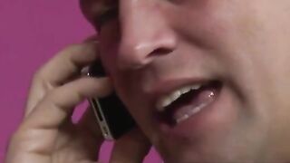 Slutty stockings tgirl gets sucked off