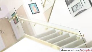 Teen pornstar Nicole Ray hooks with mature couple and gets screwed