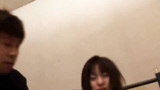 Sexy skirt of mongolian coed