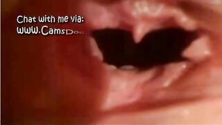 Horny Pussy Spreading on Live WebCam Show