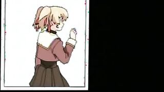 fingered till she cums on the train