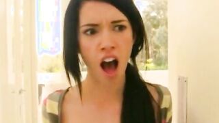 Callie busted Ariella boning with her horny boyfriend