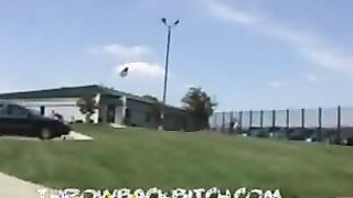 Suck my little dick right outside