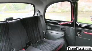 Amateur slut ass fucked by her taxi driver who scammed her into it