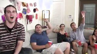 Students fucking in college bedroom