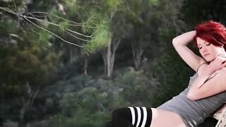 luxury masturbation in the kitchen