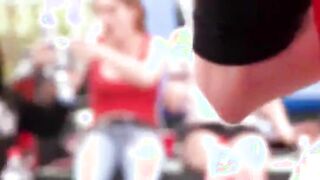 Foursome young students coitus in room