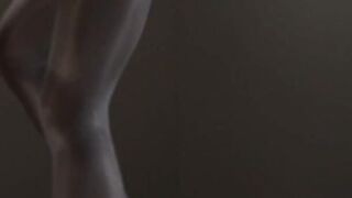 pornstar love masturbating with strap om