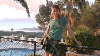 anal dildoing of beautiful busty russian