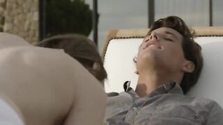 True model enjoy charming outdoor sex