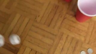 Three teens waiting on fucking with dick