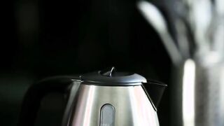 seductive blonde with elegant fingers