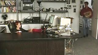 Rocco fucks at the office