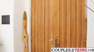 A Cute Trespasser Got Banged