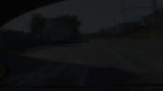 Pretty Angelina have sex for free ride