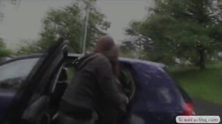 Sam have sex with a big cock stranger