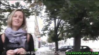 Banging publicly with Blanka Grain