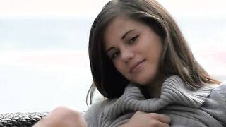 The sexiest Czech babe toying snatch