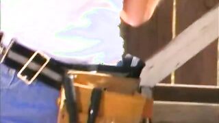 Awesome construction workers outdoor fuck