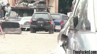 Big cock stud doggystyle fucks thug