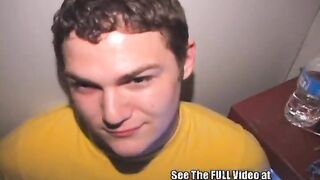 Tyler Gets Glory Hole Facials!