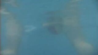 Fucking a hairy pussy by the pool