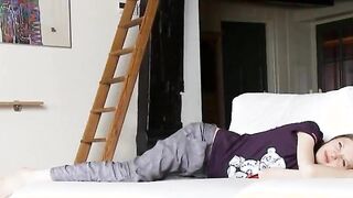 cunt opening of ultra skinny girl